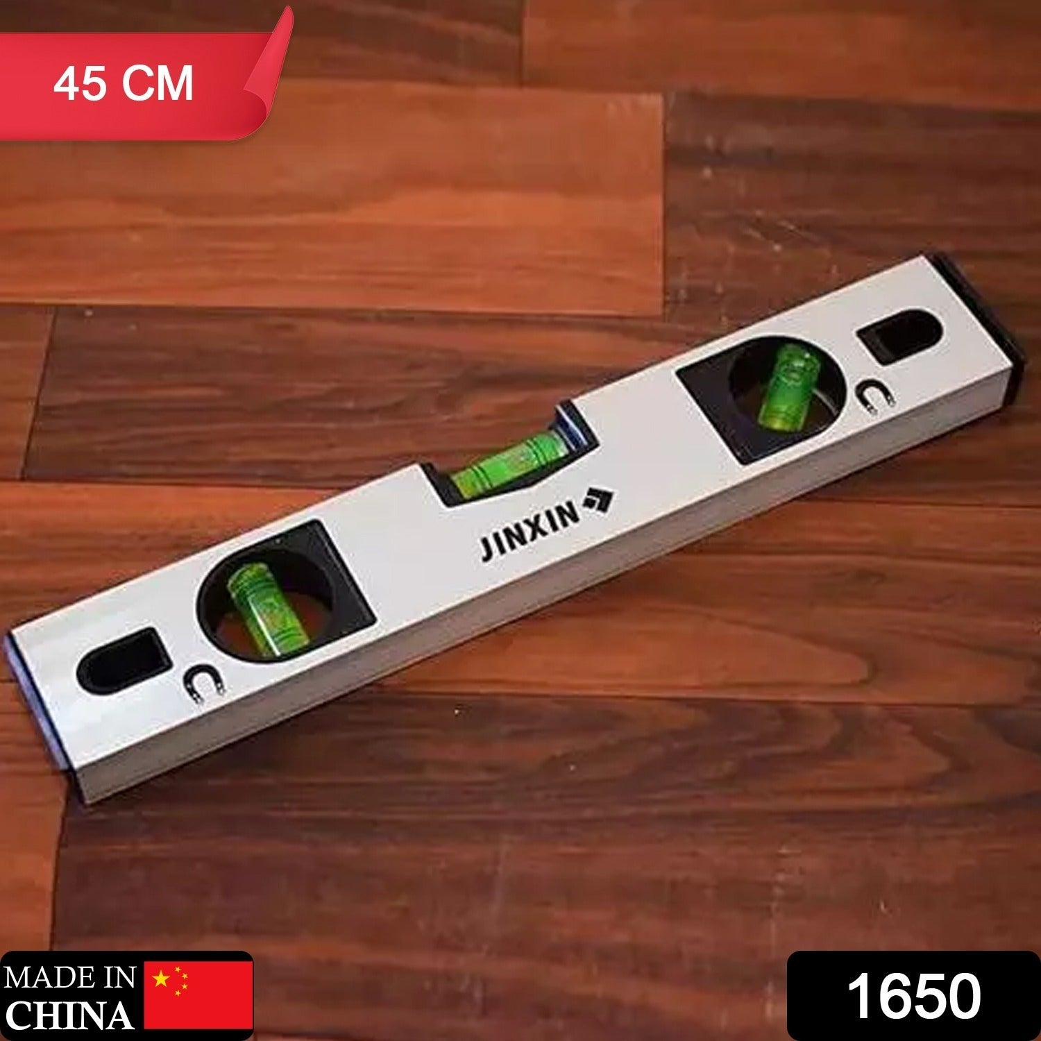 1650 Spirit Level Carpenter's Level Magnetic Carpenter's Level Overhead Viewing Slot for Levelling, Furniture & Construction DeoDap 1650 Spirit Level Carpenter's Level Magnetic Carpenter's Level Overhead Viewing Slot for Levelling, Furniture & Construction DeoDap
